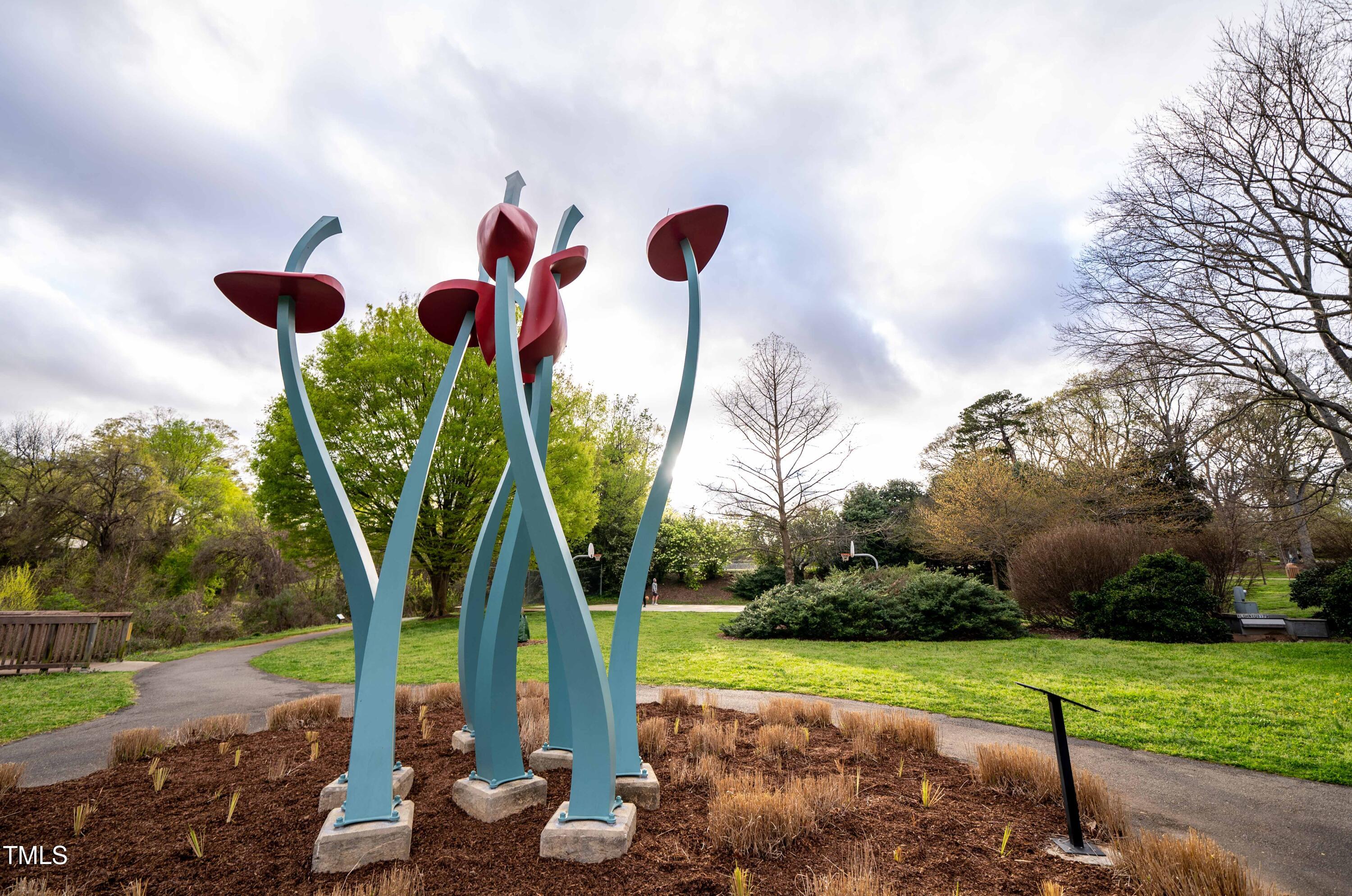 920 West Johnson Street Raleigh, NC 27605 - Photo 40 of 42 a view of a yard with entertaining space