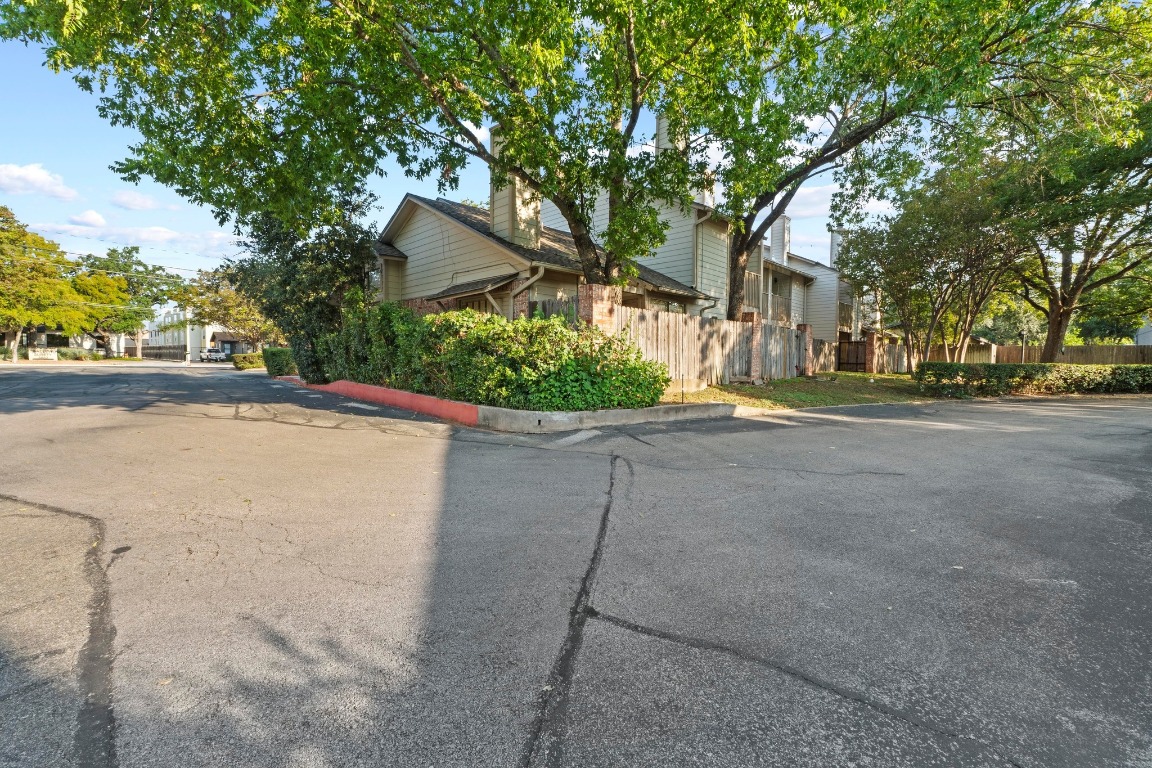 3801 Menchaca Road, Unit 5 Austin, TX 78704 - Photo 3 of 40 a view of road and trees
