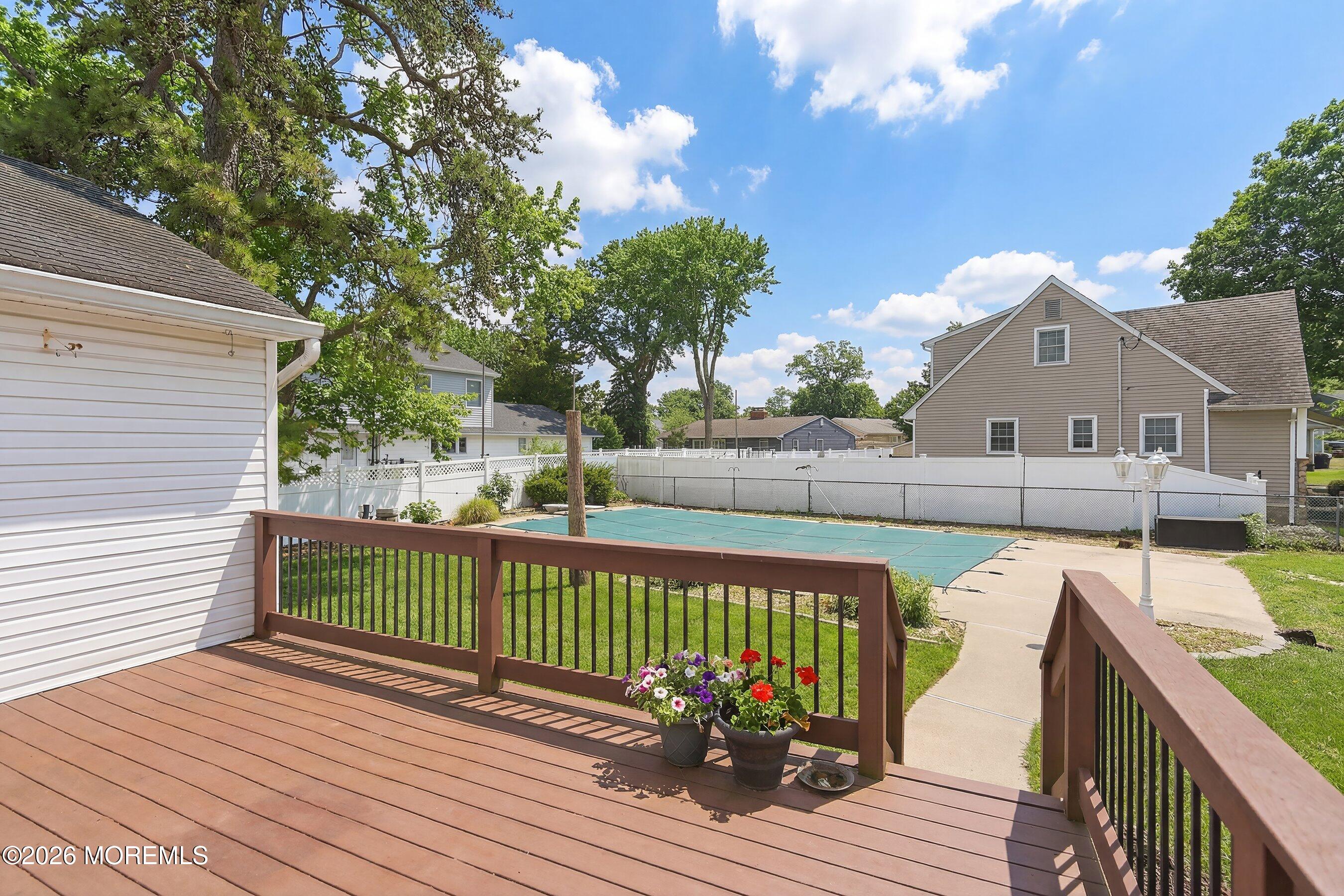 579 Harbor Road Brick, NJ 08724 - Photo 45 of 84 Rear deck to pool