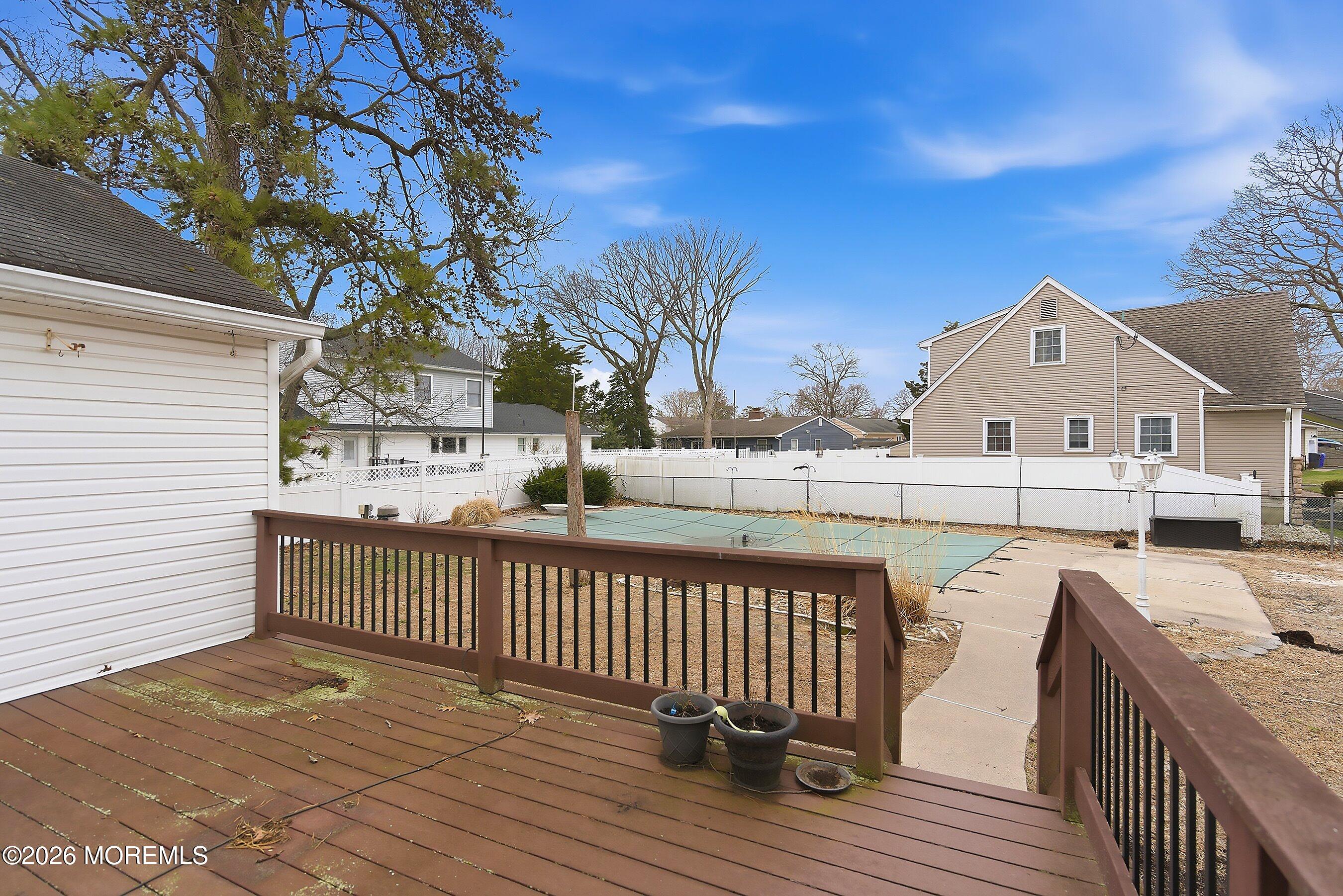 579 Harbor Road Brick, NJ 08724 - Photo 46 of 84 Rear deck to pool