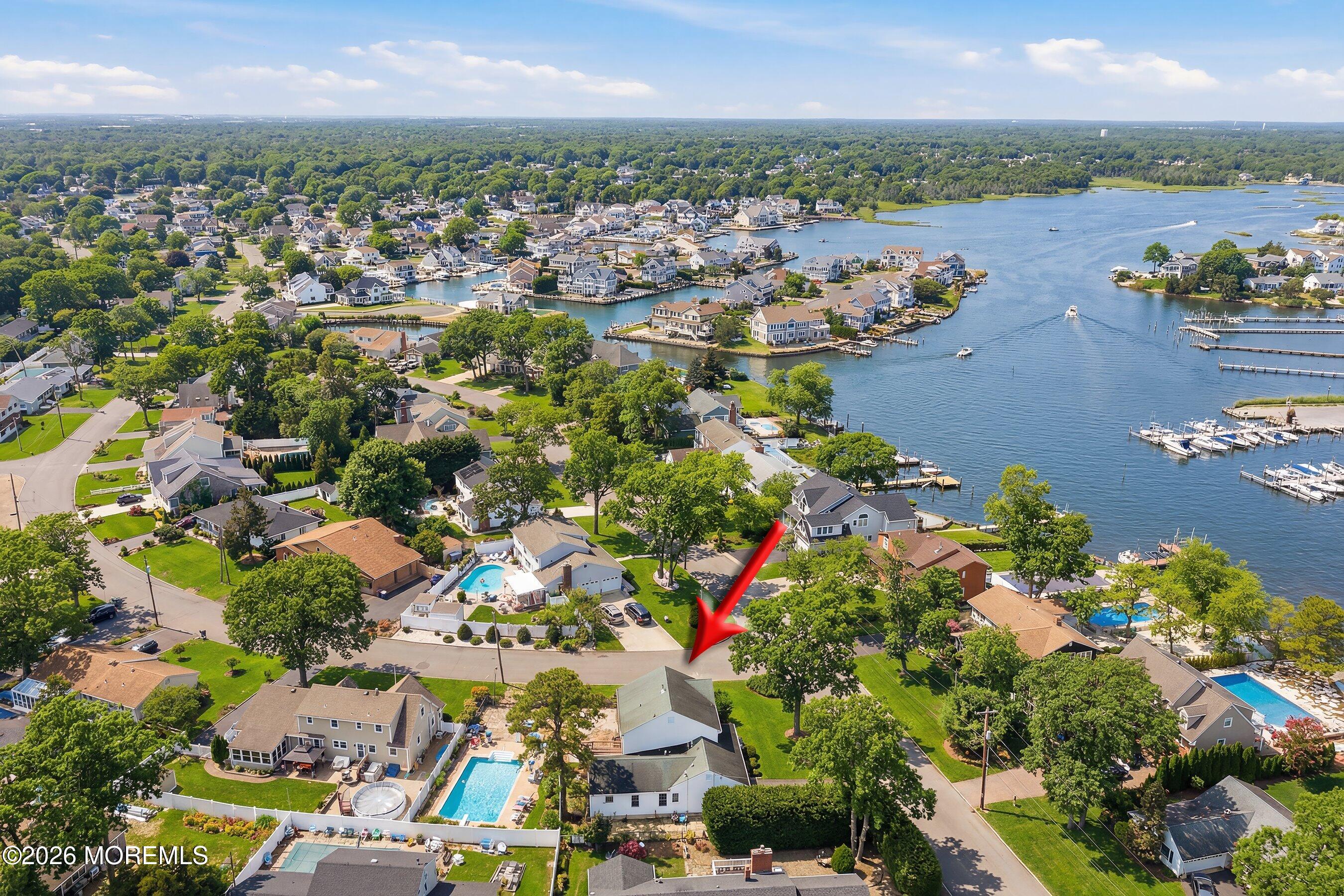 579 Harbor Road Brick, NJ 08724 - Photo 75 of 84 Left aerial