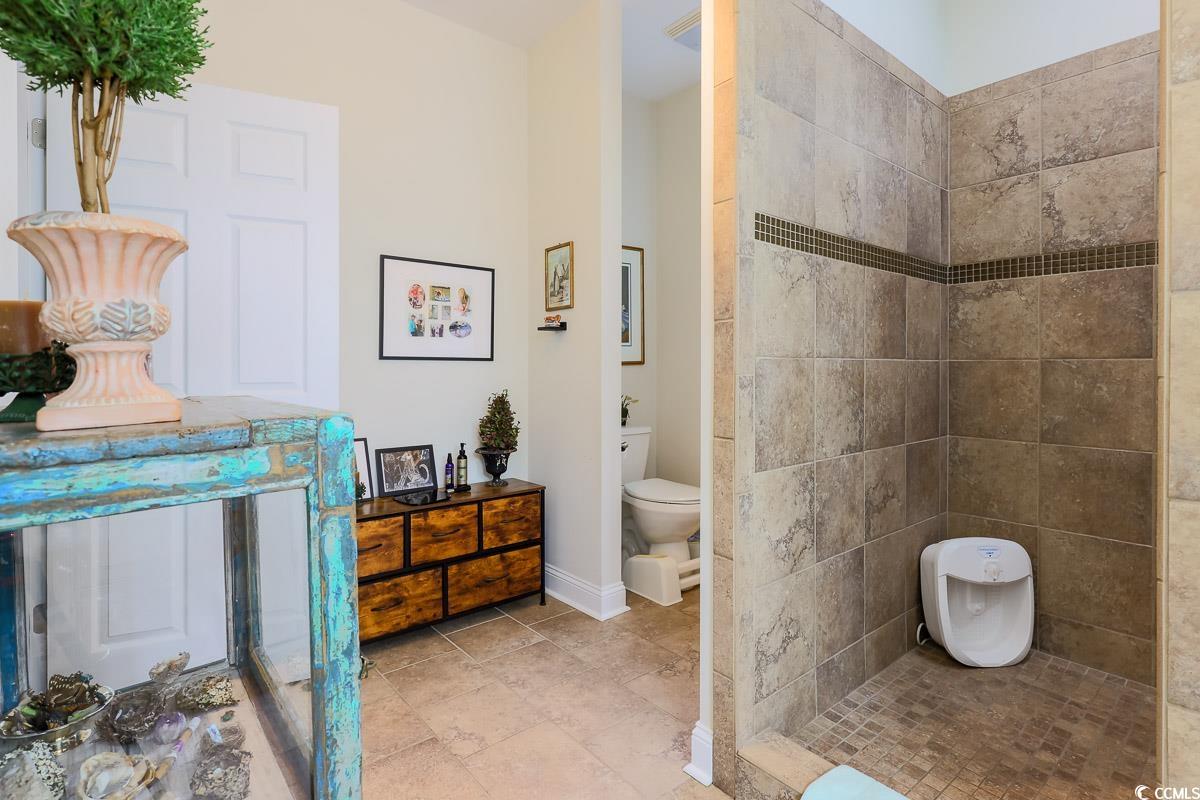 5900 Pope Martin Road Conway, SC 29527 - Photo 15 of 31 Full bathroom with toilet and tiled shower