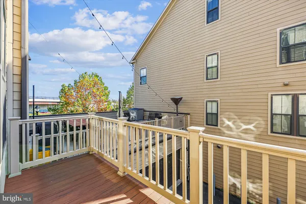 a view of a house with a balcony