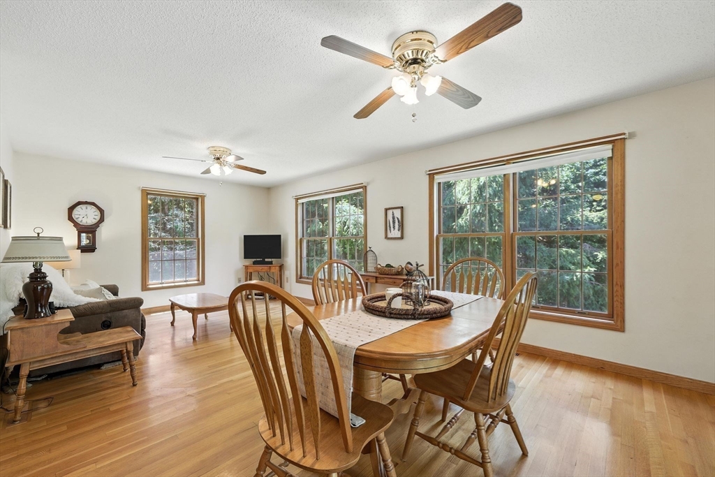 285 Lower Hampden Road Monson, MA 01057 - Photo 21 of 40 a view of a dining room with furniture window and wooden floor