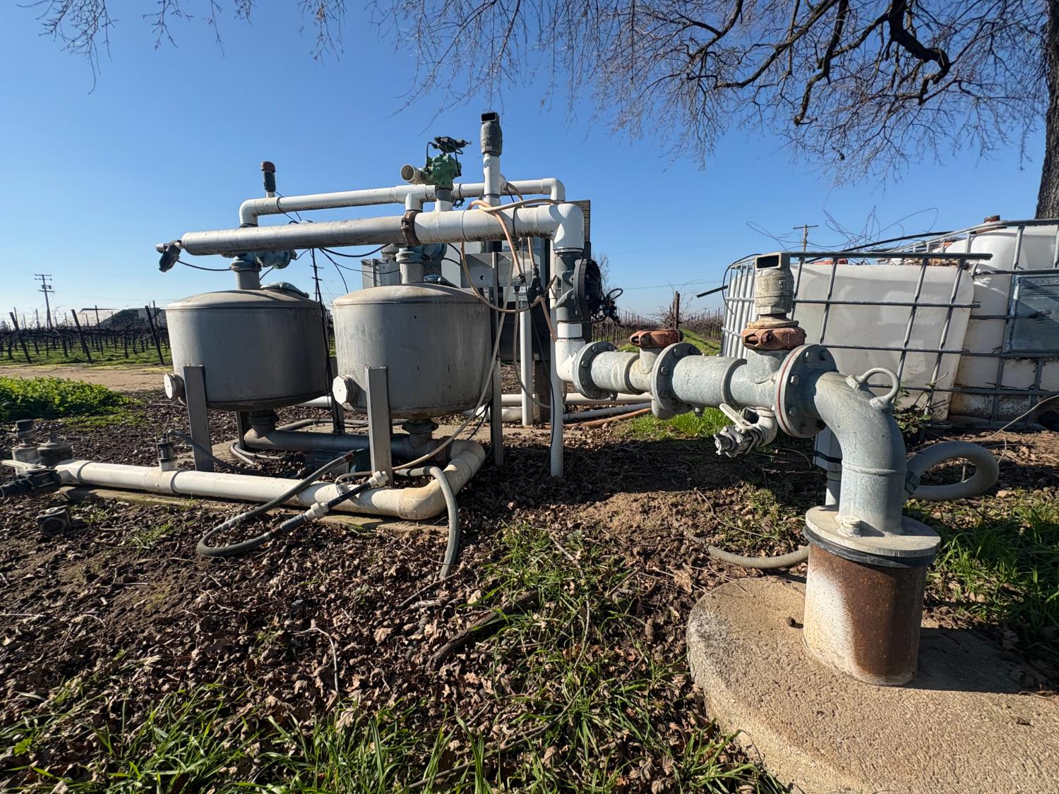 15910 North Locust Tree Road Lodi, CA 95240 - Photo 17 of 24 a view of a patio with table and chairs potted plants