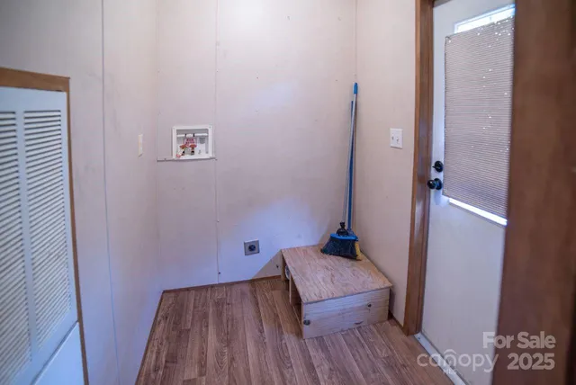 wooden floor in a gallery