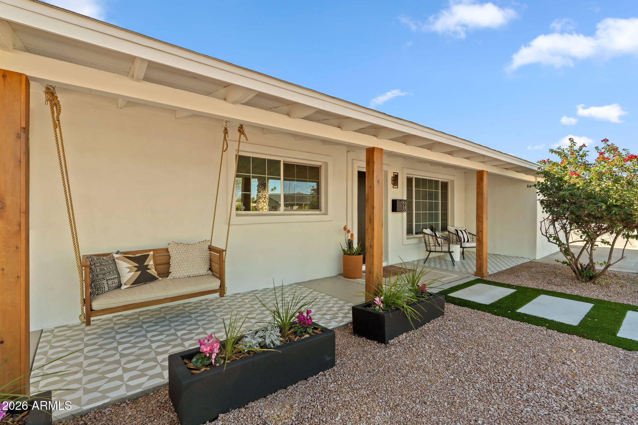 7255 East Coronado Road Scottsdale, AZ 85257 - Photo 49 of 55 a front view of a house with patio