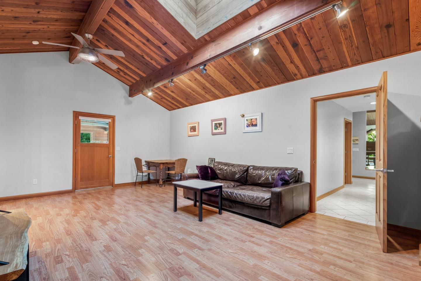 111 Carter Road Santa Cruz, CA 95060 - Photo 34 of 64 a living room with furniture and wooden floor