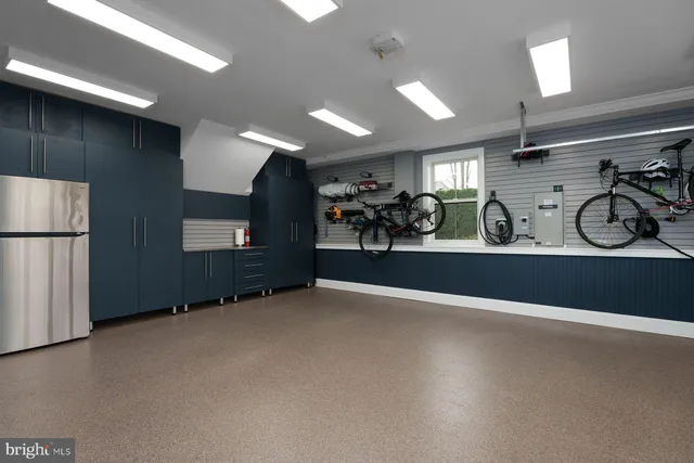 a view of car garage
