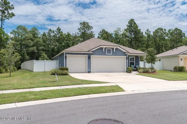 a picture of a bench in front of a door