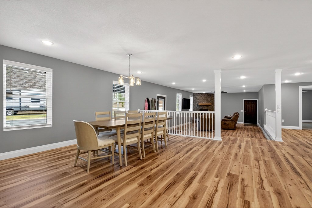 365 Spring Haven Lane Sparta, TN 38583 - Photo 17 of 60 a view of a dining room with furniture window and wooden floor