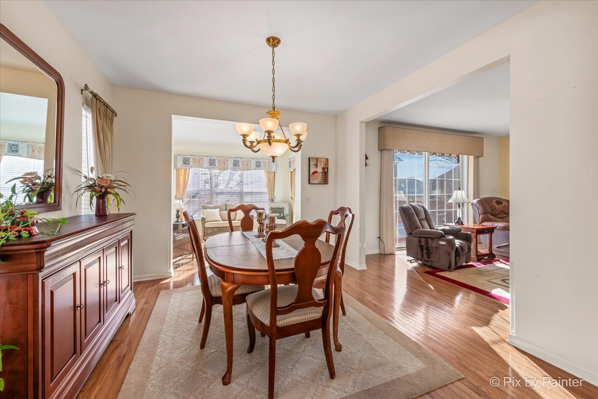 1 Suffolk Way Grayslake, IL 60030 - Photo 24 of 54 a view of a dining room with furniture window and outside view