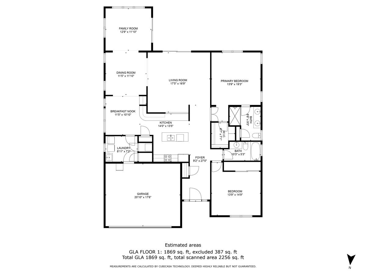 1 Suffolk Way Grayslake, IL 60030 - Photo 34 of 54 a picture of a floor plan