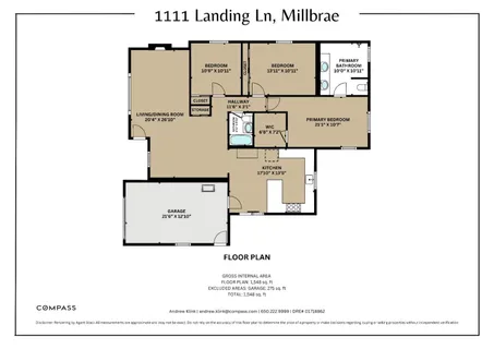 $1,498,000 | 1111 Landing Lane, Millbrae, CA 94030