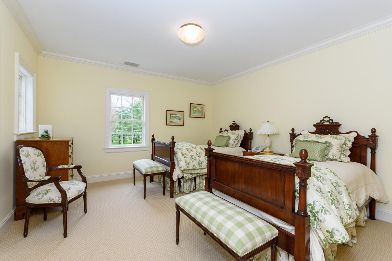 300 Brookside Road Darien, CT 06820 - Photo 39 of 58 a living room with furniture and a window