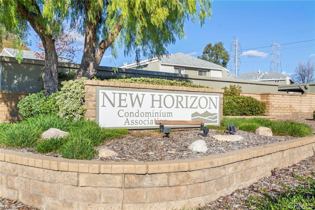 a sign on the side of a building