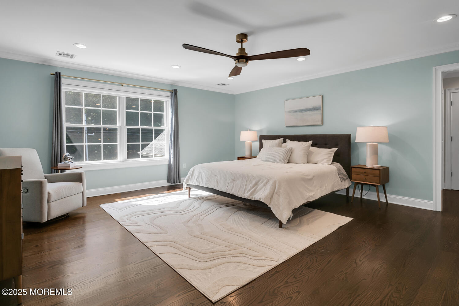 19 Old Phalanx Road Lincroft, NJ 07738 - Photo 16 of 34 a bedroom with a large bed and a couch