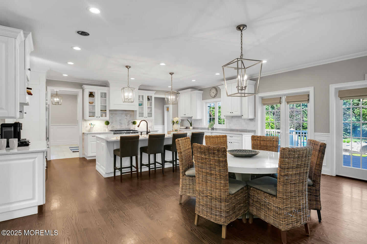 19 Old Phalanx Road Lincroft, NJ 07738 - Photo 6 of 34 a view of a dining room with furniture window and wooden floor