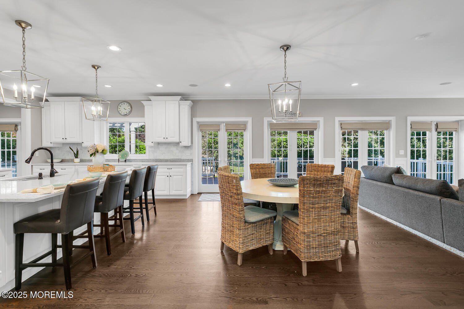 19 Old Phalanx Road Lincroft, NJ 07738 - Photo 7 of 34 a large kitchen with a table and chairs