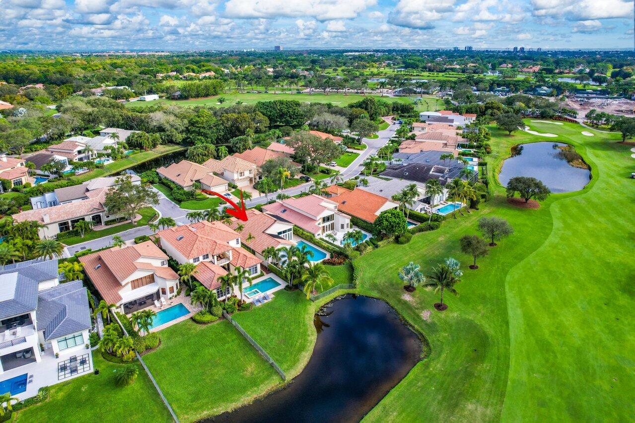 13548 Verde Drive Palm Beach Gardens, FL 33410 - Photo 4 of 43 an aerial view of residential houses with outdoor space and street view