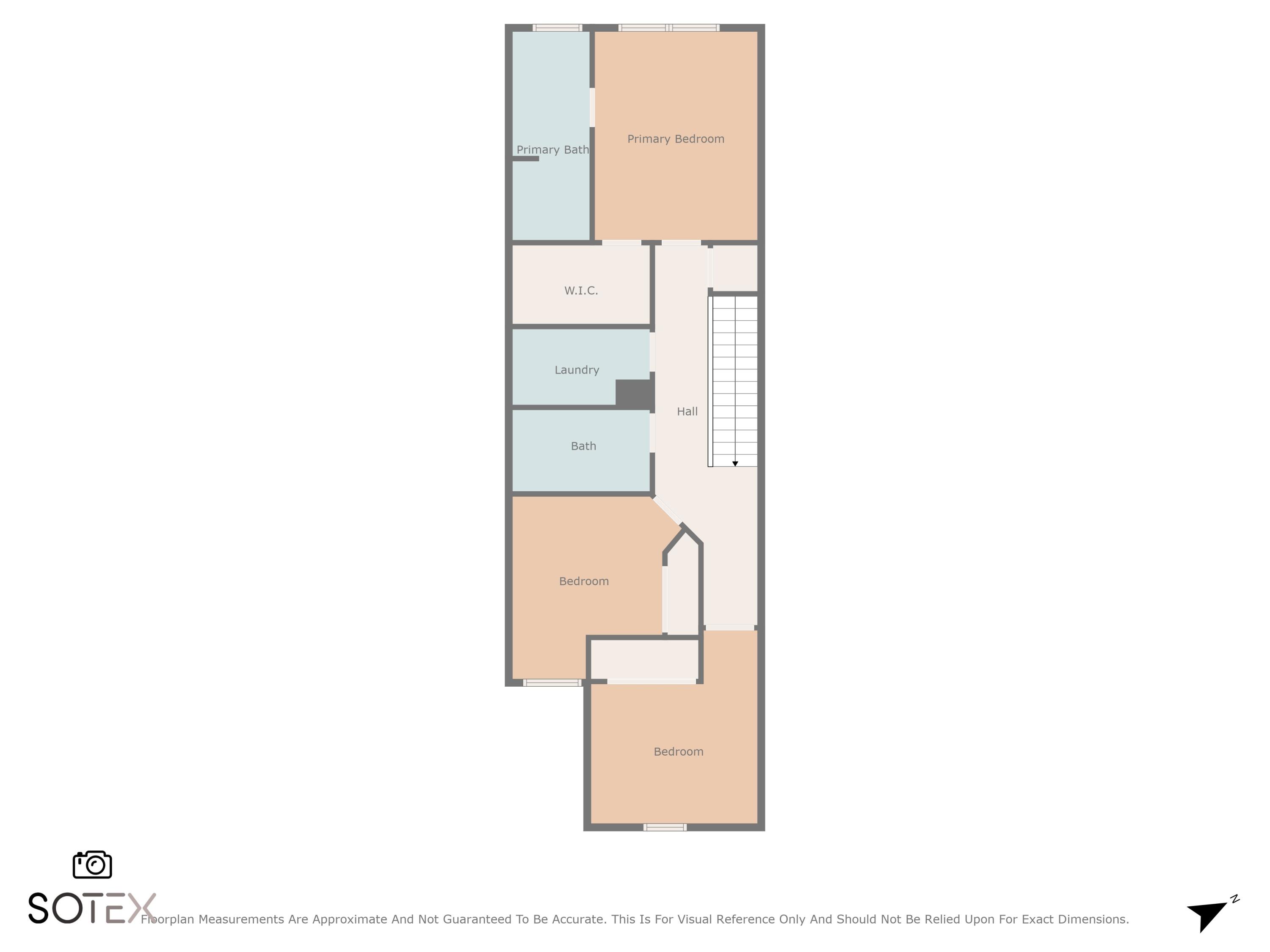 9743 Southwest Purple Martin Way Stuart, FL 34997 - Photo 37 of 38 Upstairs Floor Plan
