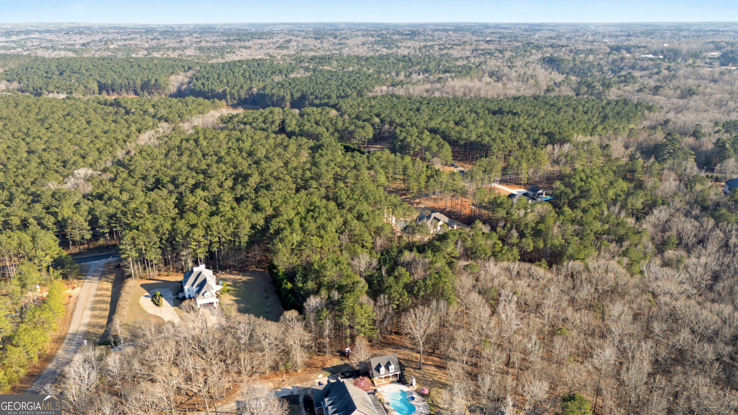 598 Pea Ridge Road Juliette, GA 31046 - Photo 12 of 18 an aerial view of multiple house