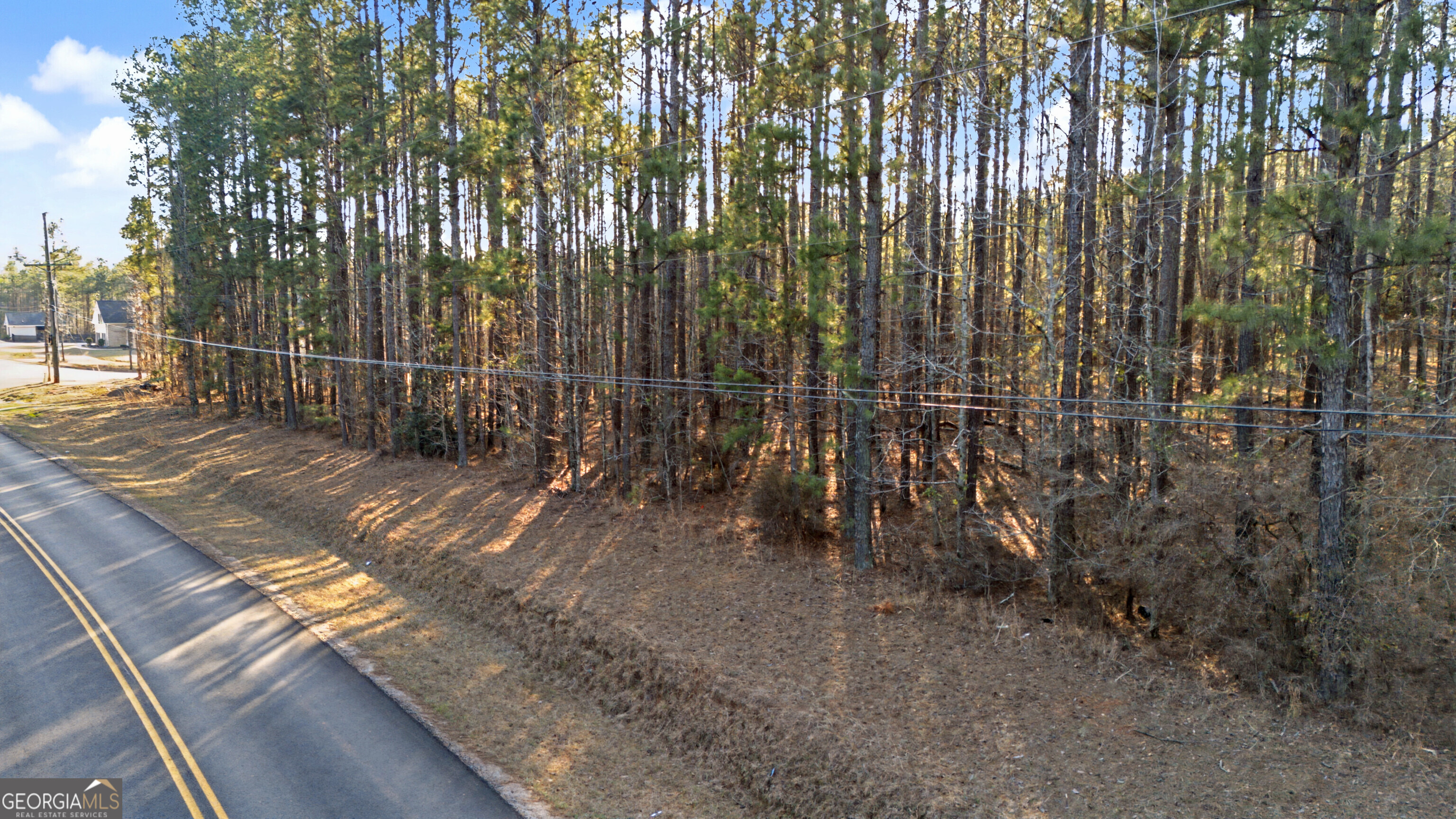 598 Pea Ridge Road Juliette, GA 31046 - Photo 13 of 18 a view of outdoor space with sliding door and tree in the background