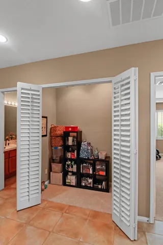 a view of a storage & utility room