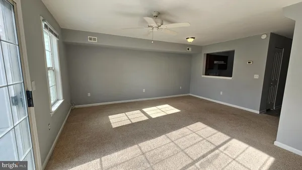 a view of empty room