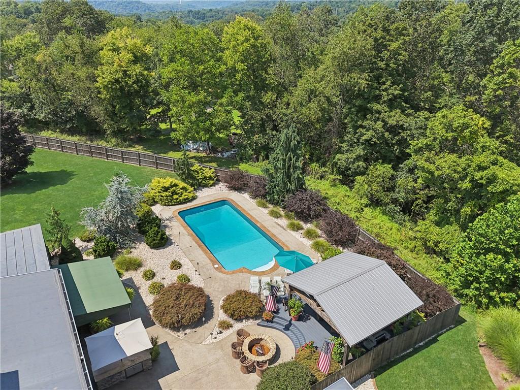 461 Dutchman Run Road New Kensington, PA 15068 - Photo 50 of 50 an aerial view of a house having yard