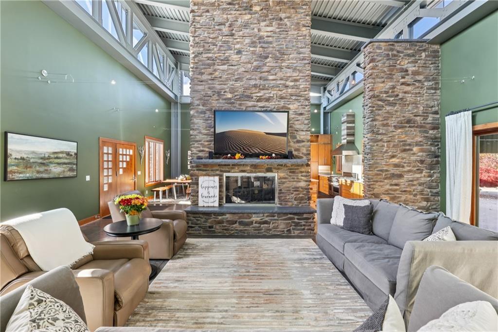 461 Dutchman Run Road New Kensington, PA 15068 - Photo 9 of 50 a living room with furniture and a fireplace