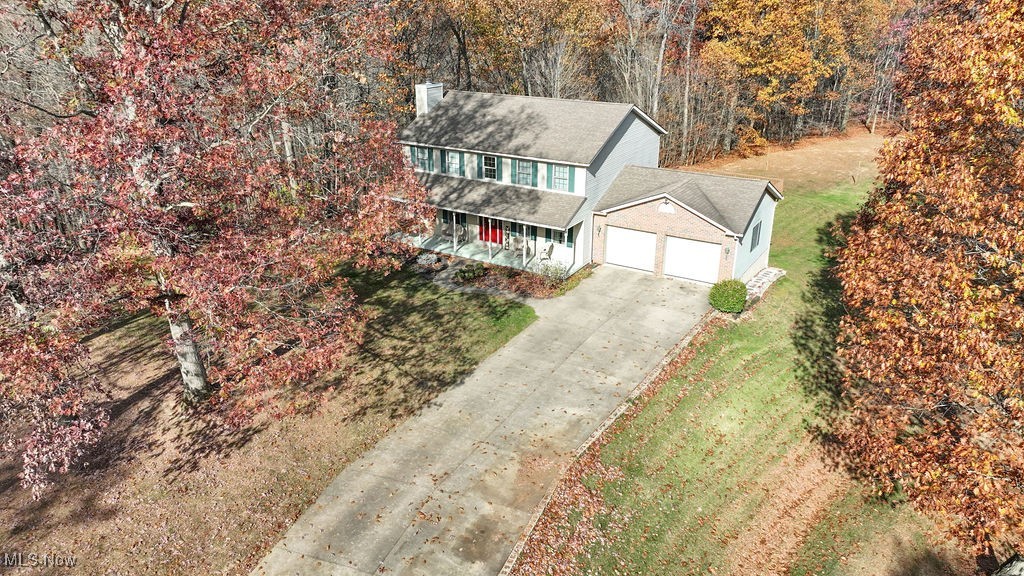 5316 Green Ridge Road Southeast New Philadelphia, OH 44663 - Photo 4 of 50 Aerial View of front of home
