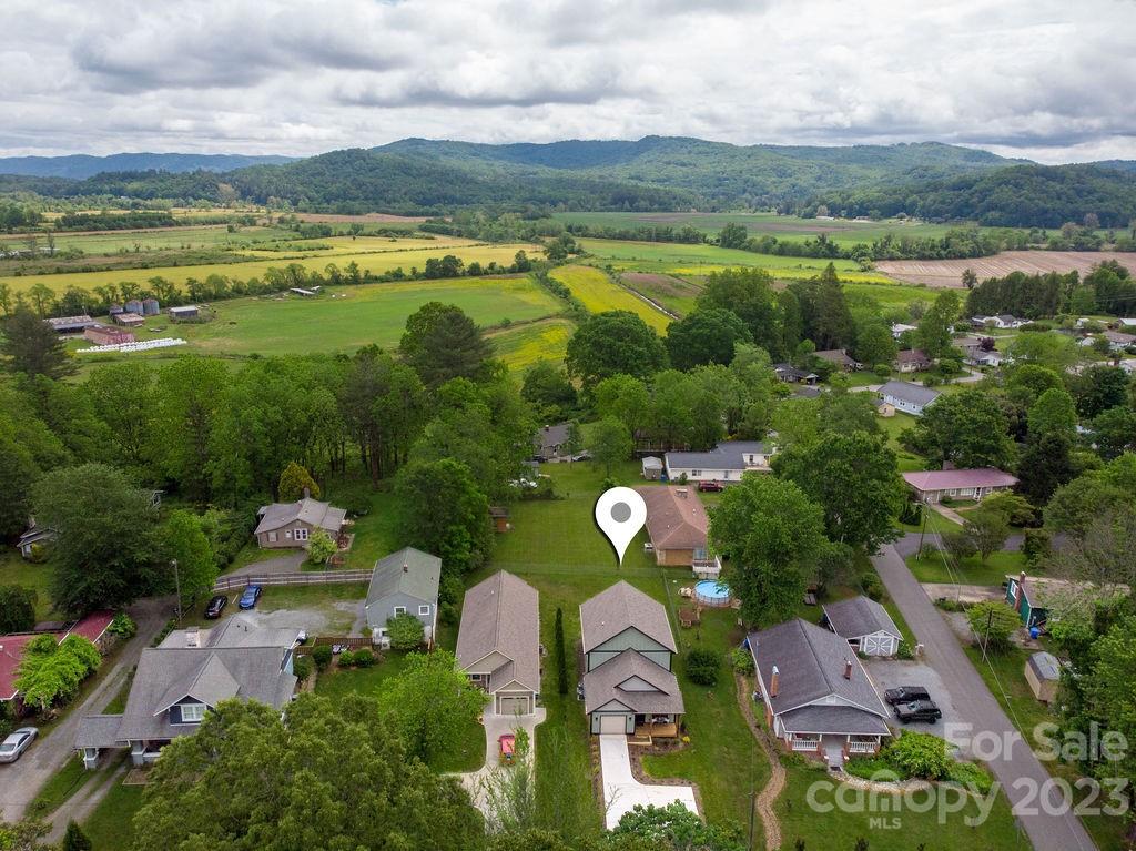 183 Neely Road Brevard, NC 28712 - Photo 43 of 44 an aerial view of lake residential houses with outdoor space and lake view