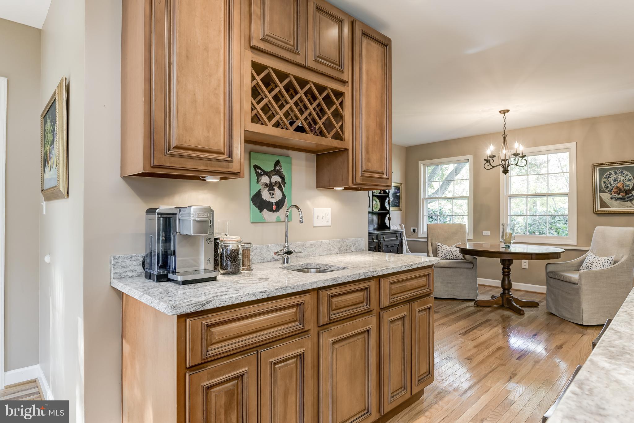 709 Black Forest Road Annapolis, MD 21409 - Photo 18 of 49 Wet bar with built in wine storage