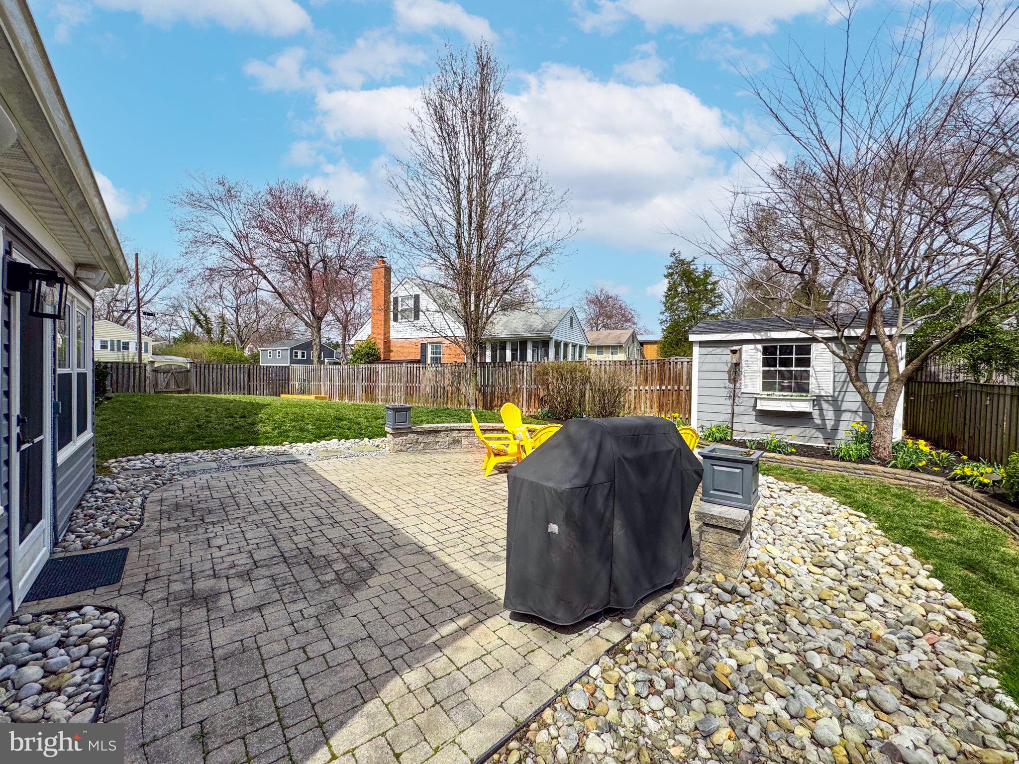 1122 Waynewood Boulevard Alexandria, VA 22308 - Photo 38 of 51 a view of a house with backyard and sitting area