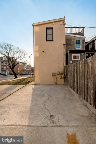 a view of a house with a outdoor space