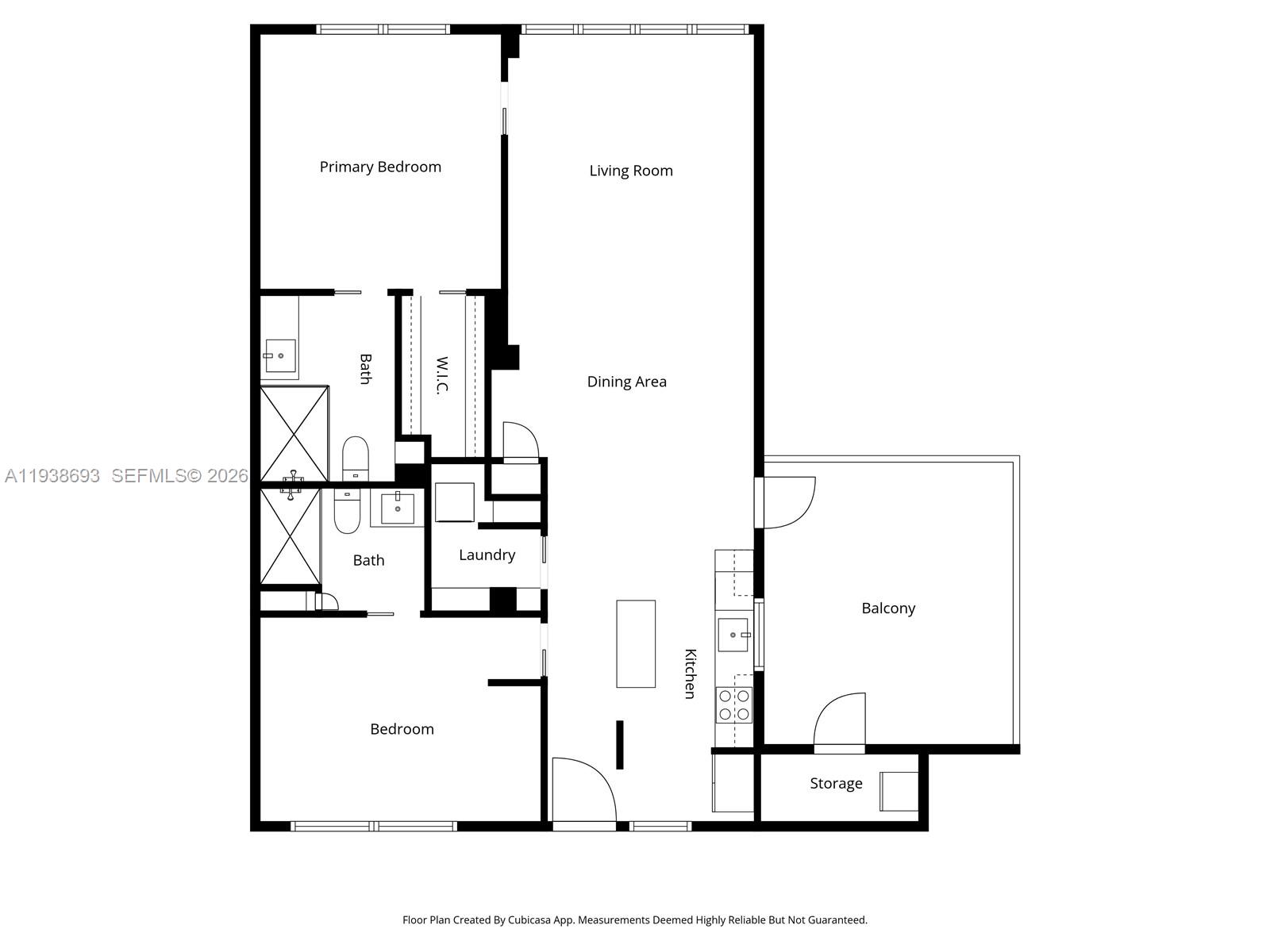 680 Northeast 64th Street, Unit APH2 Miami, FL 33138 - Photo 11 of 24 a picture of floor plan