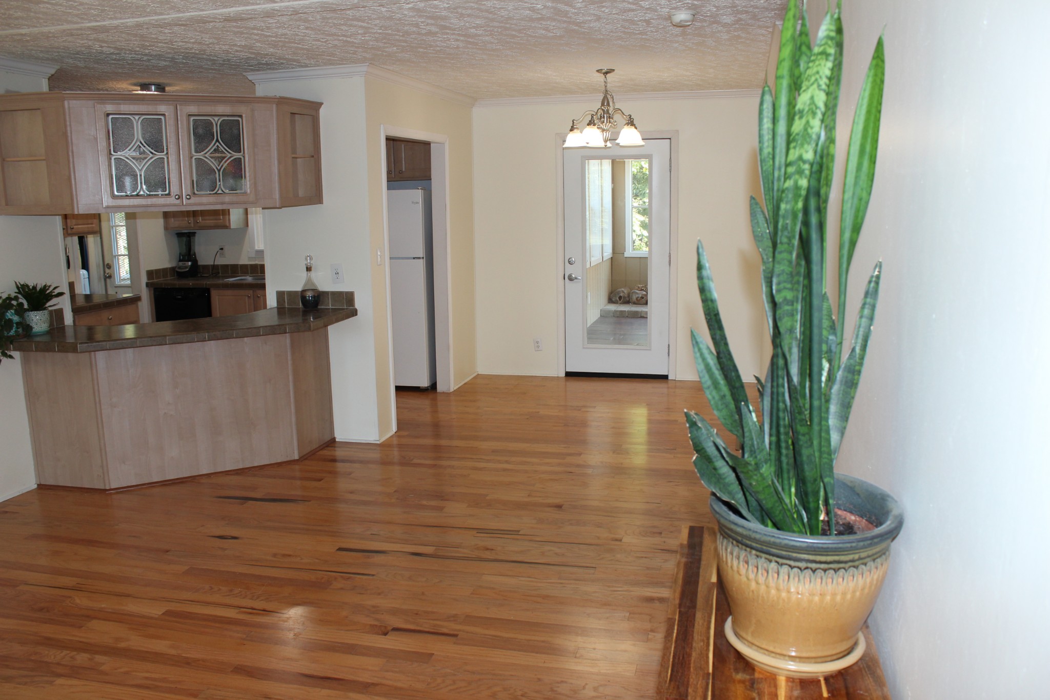 2808 Greer Road Goodlettsville, TN 37072 - Photo 6 of 37 a view of a room with wooden floor and a potted plant