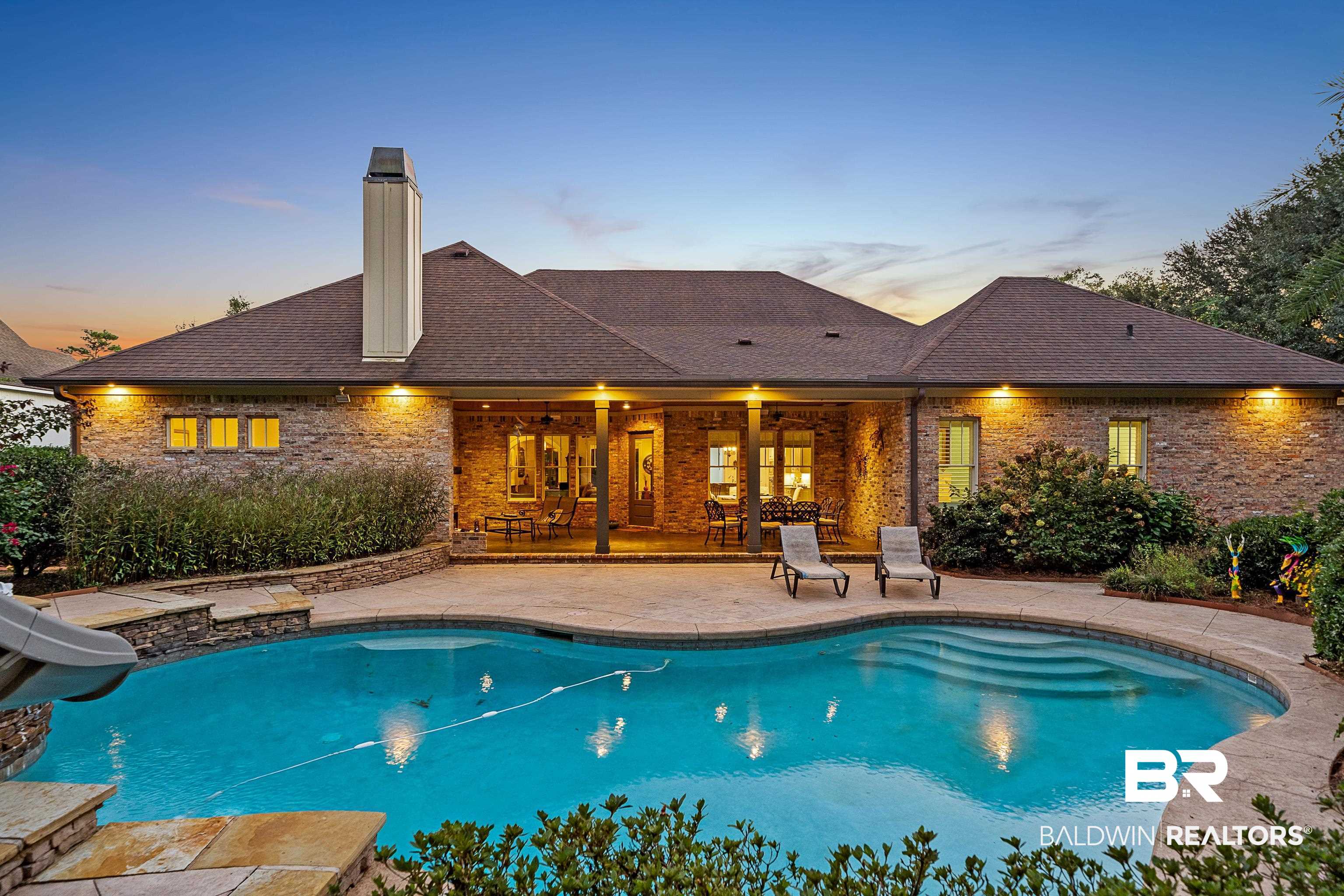 585 Falling Water Boulevard Fairhope, AL 36532 - Photo 4 of 67 Gunite Pool and Hot Tub