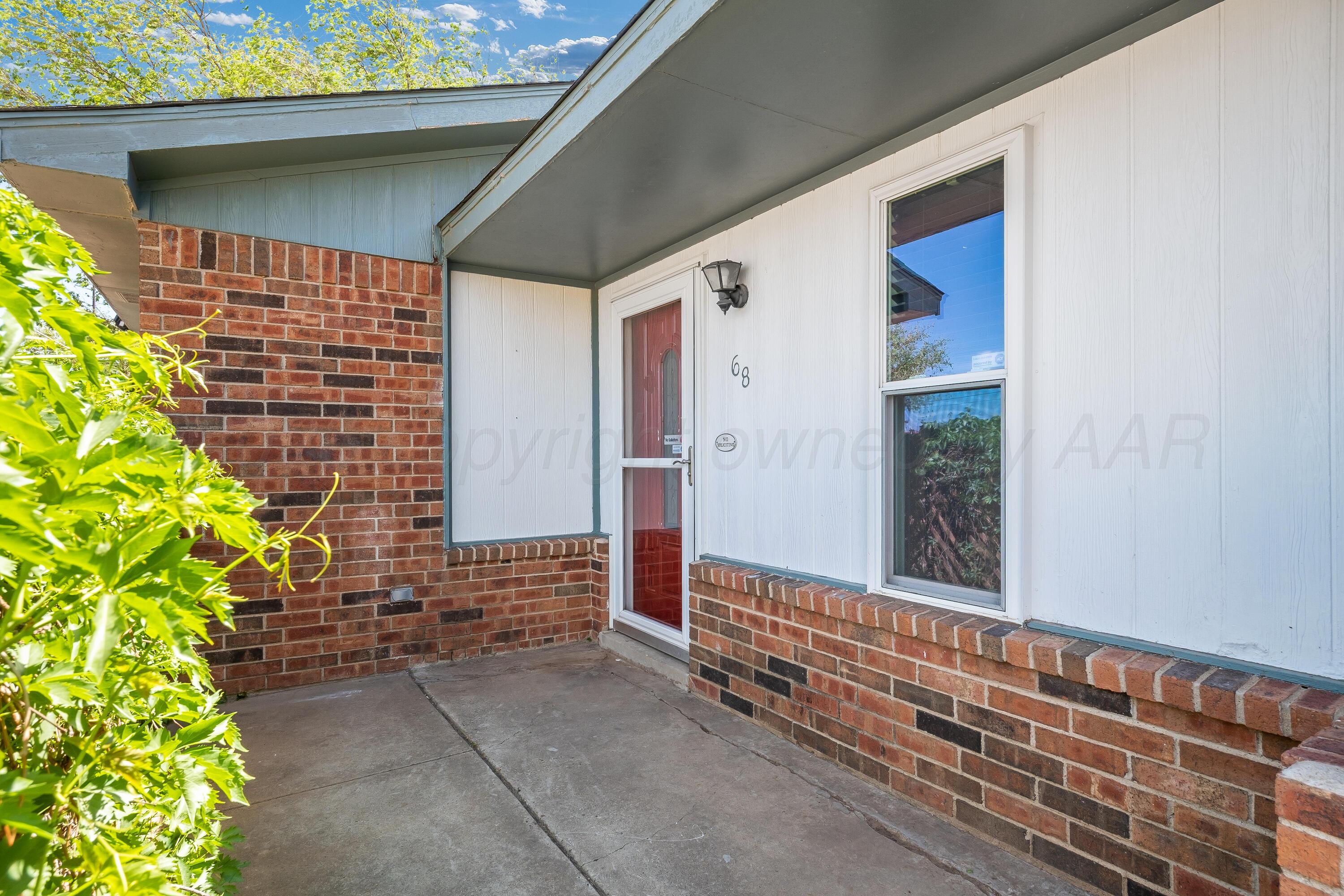 68 Hunsley Road Canyon, TX 79015 - Photo 3 of 22 Front Door
