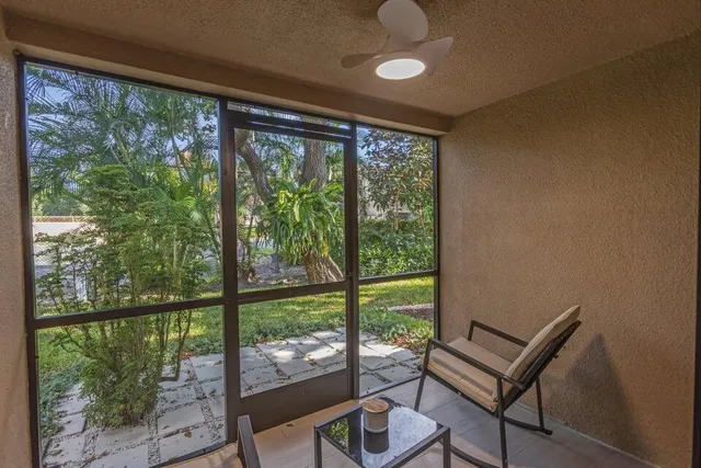 a view of empty room