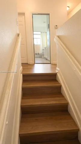 a utility room with a washer and dryer