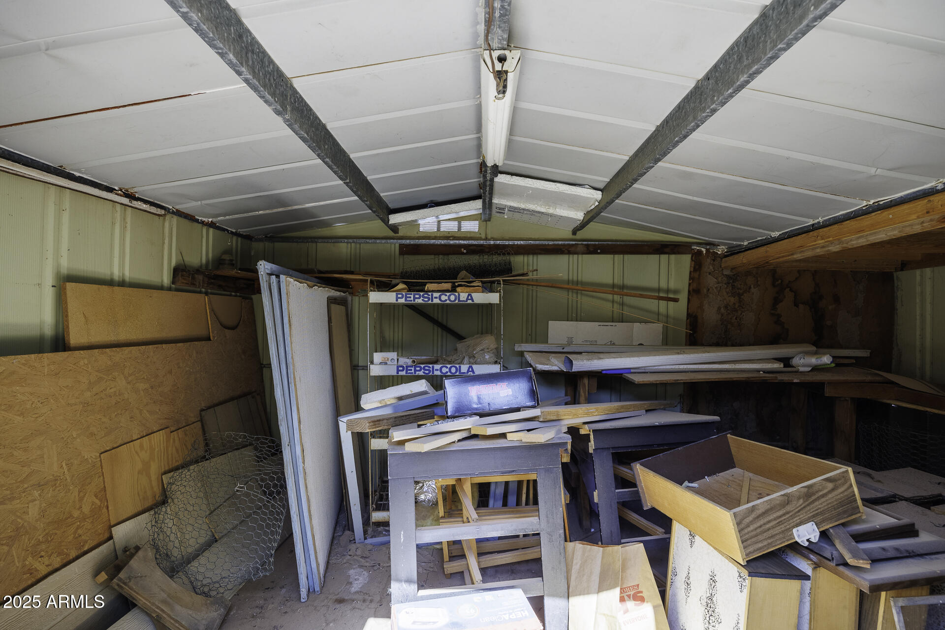 2100 North Trekell Road, Unit 22 Casa Grande, AZ 85122 - Photo 23 of 39 Back Shed Interior