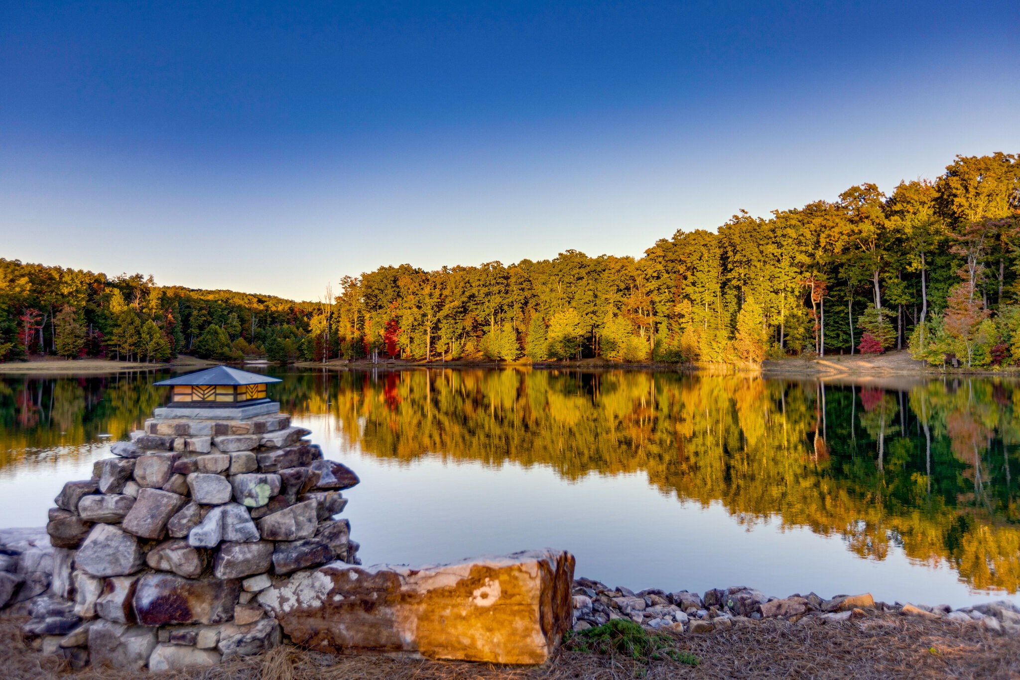 15 Myers Point Road Sewanee, TN 37375 - Photo 16 of 23 a view of a lake with a mountain view