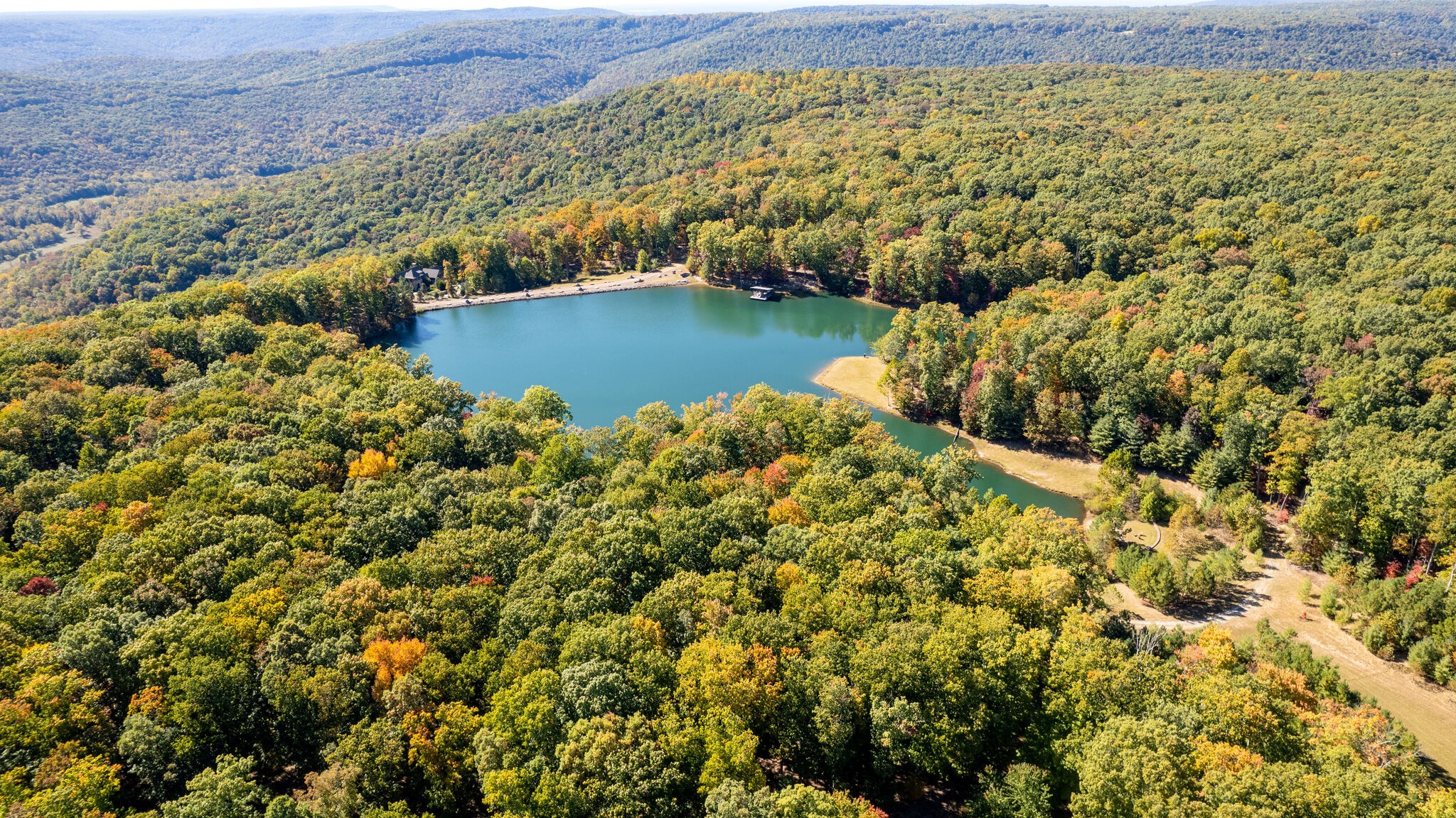 15 Myers Point Road Sewanee, TN 37375 - Photo 19 of 23 a view of a lake with a city