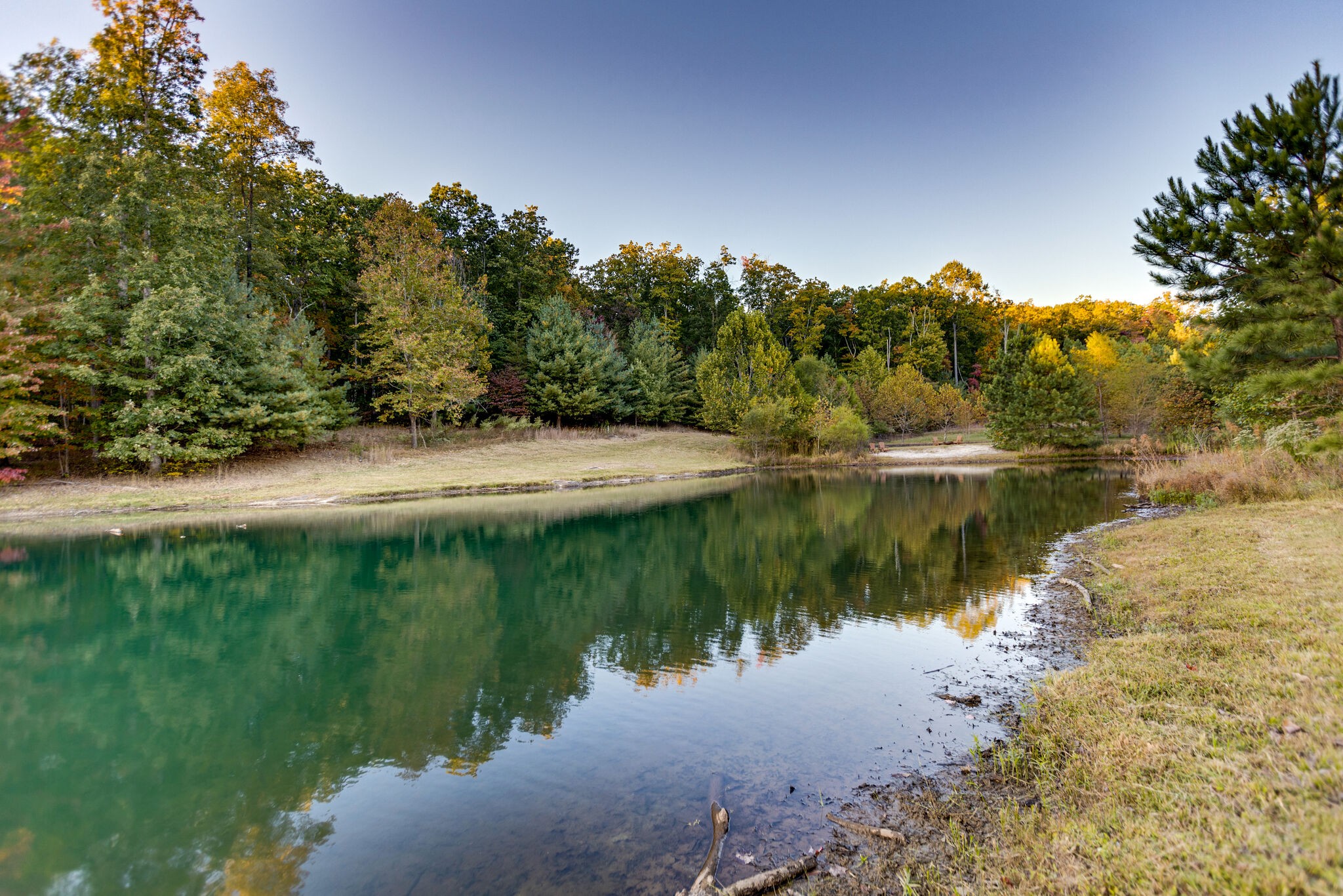 15 Myers Point Road Sewanee, TN 37375 - Photo 4 of 23 a view of a lake in between two of trees