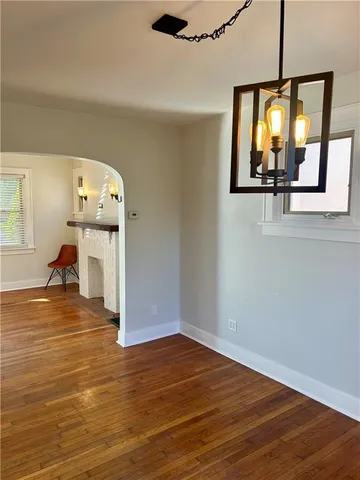 a view of a living room and a flat screen tv