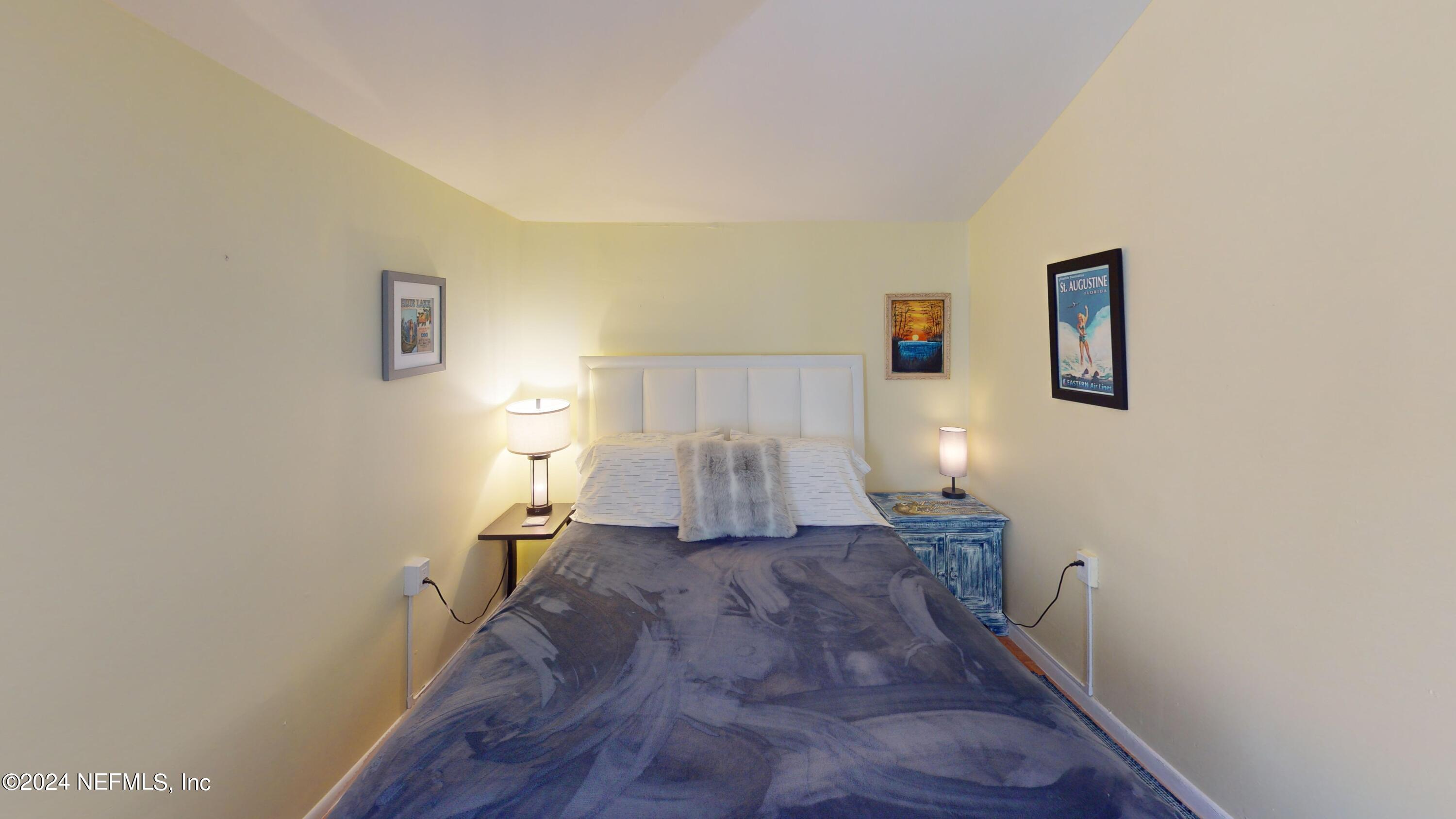 16 Rohde Avenue St. Augustine, FL 32084 - Photo 16 of 114 a view of a hallway with wooden floor and a cabinet