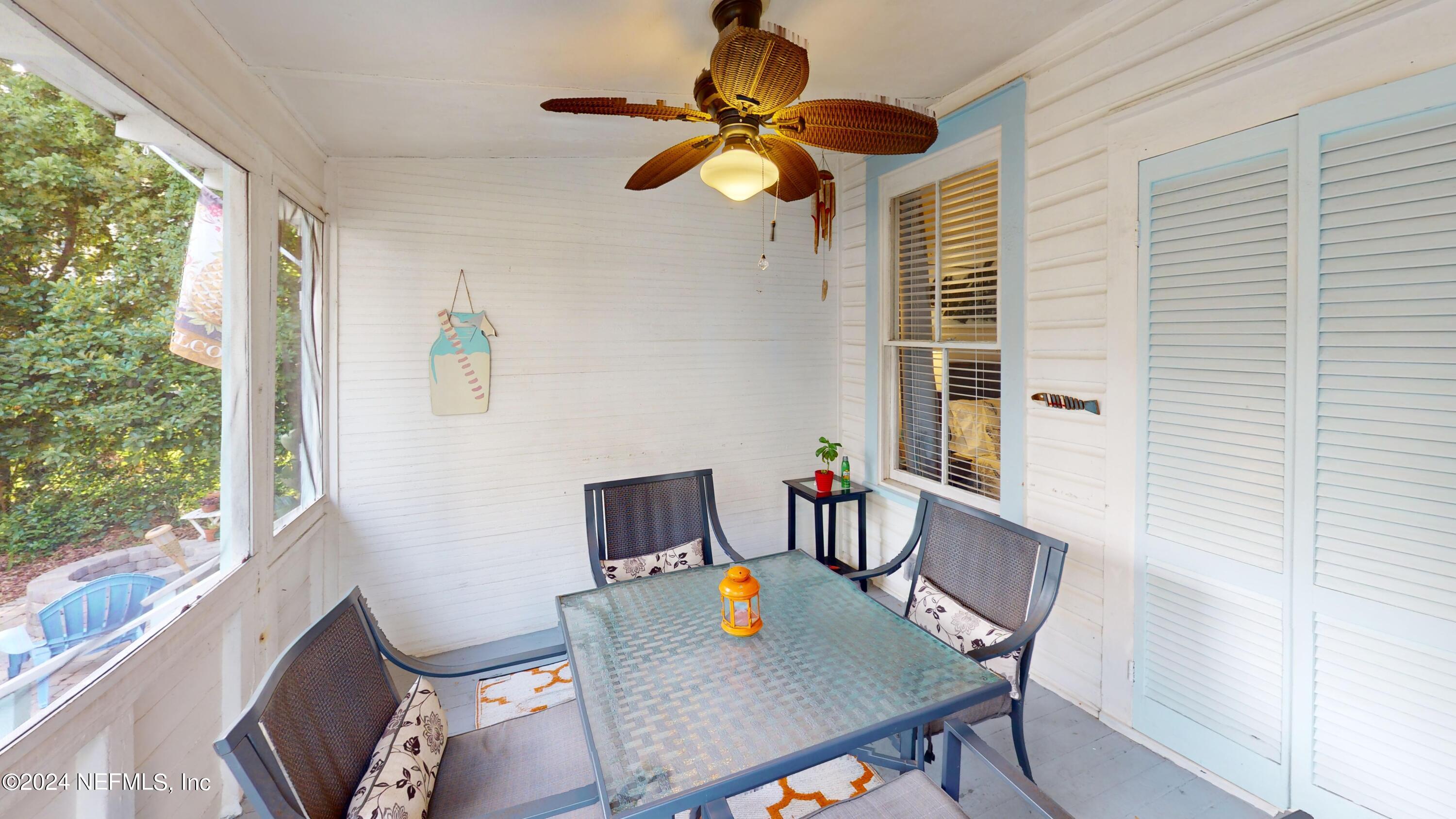 16 Rohde Avenue St. Augustine, FL 32084 - Photo 67 of 114 a view of a dining room with furniture window and outside view