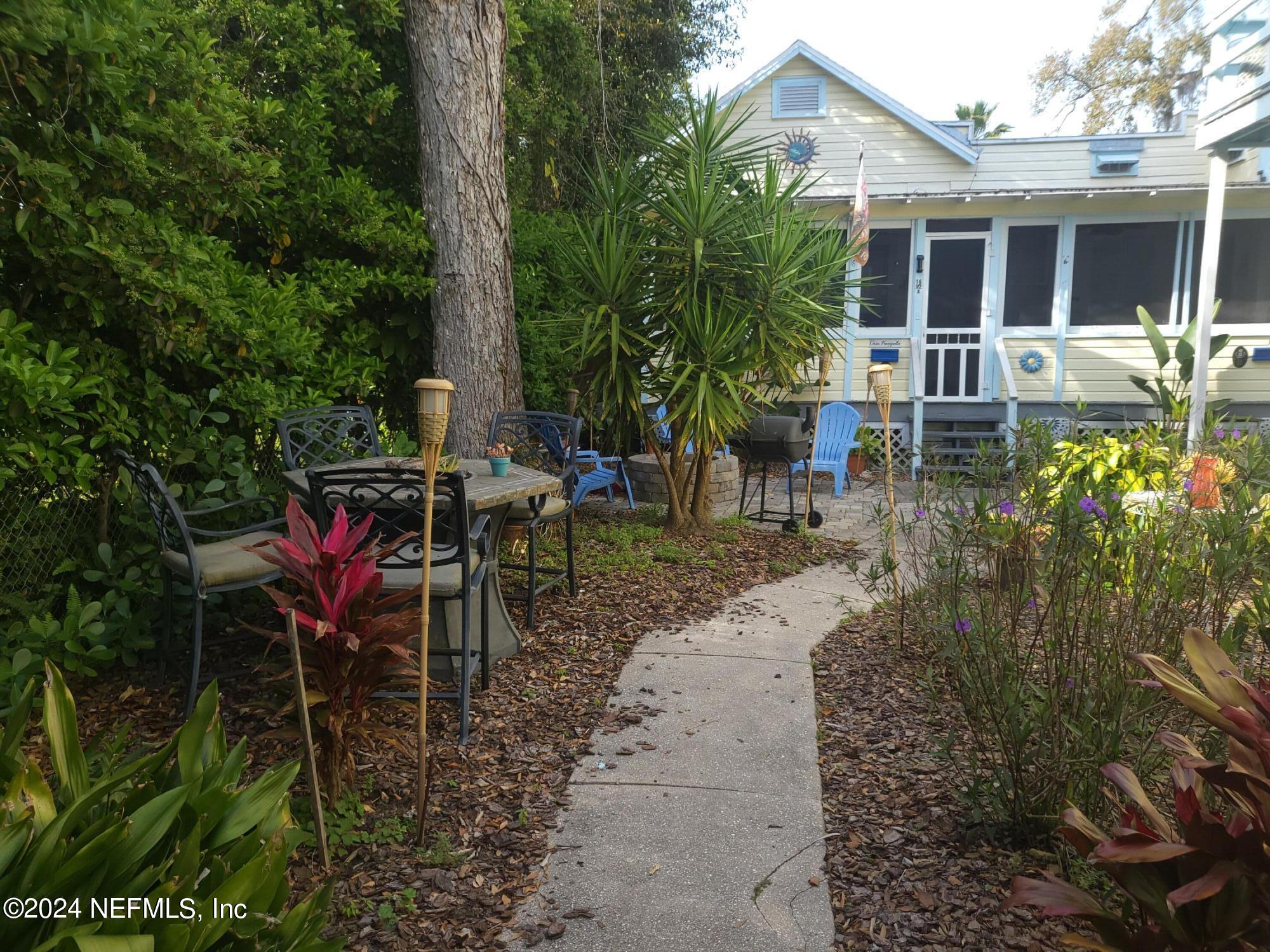 16 Rohde Avenue St. Augustine, FL 32084 - Photo 96 of 114 a view of a house with a yard and sitting area